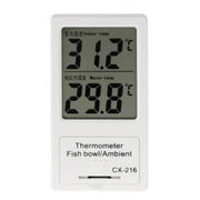 TINYSOME Aquarium Thermometer LCD Digital Display with Large Screen No Wire for Indoors