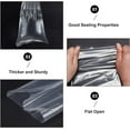 thumbnail image 6 of 6×30inch 60 Pack Poster Bags 2.3 Mil Long Open-Ended Plastic Sleeves Transparent Storage Poster Tube for Wigs Posters Popcorn Blueprint Narrow Items Waterproof, 6 of 9