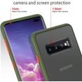 thumbnail image 5 of Case for Samsung Galaxy S10e Thin Shockproof Phone Case PC Back TPU Bumper [Protect from Fingerprint/Shock/Scratch/Slip] Translucent Matte Phone Cover for Samsung Galaxy S10e-Green, 5 of 13