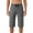 Army Green, variant on Men's Big and Tall Sports Pants 3/4 Length Athletic Trousers Cooling Lightweight Workout Bottoms Elastic Waist Drawstring Pants with Pockets
