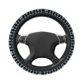 thumbnail image 2 of Pattern Of Paws Blue Paw Auto Car Steering Wheel Cover Dog Animal Dogs Universal 14.5-15h Steering Wheel Protector for Sedan, 2 of 4