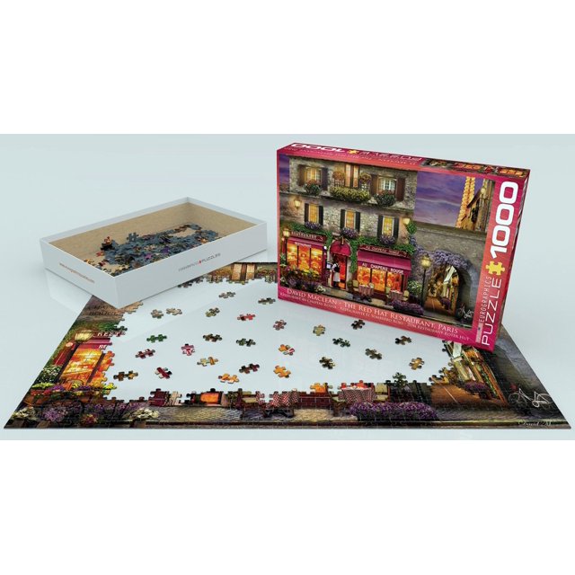 Eurographics le Restaurant au Chapeau Rouge Paris par David Mc Lean Casse-Tête (1000 Pcs)