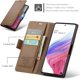 thumbnail image 3 of Funda tipo cartera para Samsung Galaxy A53 5G con bloqueo RFID, tarjetero, soporte magnético, funda protectora de piel con tapa para Samsung Galaxy A53 5G de 6,5 pulgadas, 3 of 6