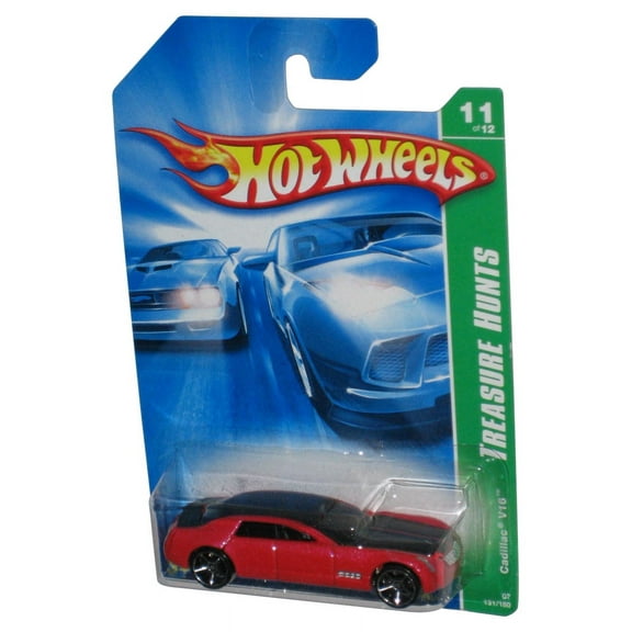Hot Wheels Treasure Hunts 11/12 (2006) Pink Cadillac V16 Toy Car 131/180