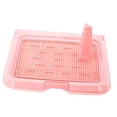 thumbnail image 4 of Dog Potty Tray Easy to Clean Portable Pet Supplies Dogs Toilet Training Potty Tr Pink, 4 of 8