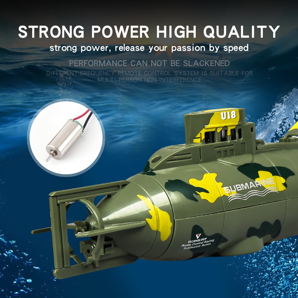 Archer 6ch Infrared Mini Rc Submarine Rechargeable Diving Ship Education Toy Kids Gift Walmart Com Walmart Com