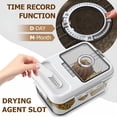 thumbnail image 2 of ACDANC Bread Box for Kitchen Countertop,Airtight Bread Storage Container,Time Recording Bread Keeper with Lid,Bread Storage for Homemade Breads,Toast,and Cookies,White Bread Holder., 2 of 7