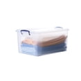 thumbnail image 5 of Superio Clear Plastic Storage Bins with Lids, 28.5 Quart (2 Pack), Stackable Storage Container with Latches and Handles, 5 of 5