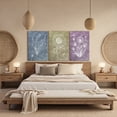 thumbnail image 3 of 3 Piece Canvas Wall Art for Rustic Farmhouse, Living Room Bedroom, Boho Botanical Plant Flower Artwork Picture Decorations, Floral Painting Print for Home Kitchen Office Decor 16x24 Inch, 3 of 5