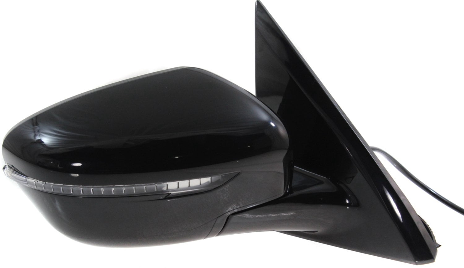 Mirror Compatible With 2017 Nissan Pathfinder Right Passenger Side In-housing Signal Light Paintable Kool-Vue