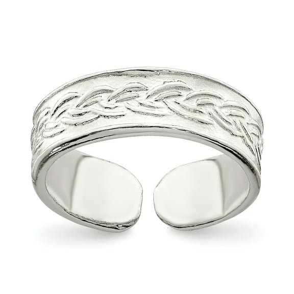 Primal Silver Sterling Silver Toe Ring