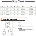 thumbnail image 5 of Jophufed Women's Summer Print Dress Short Sleeve Crew-Neck Loose Dress Beach Dress Sun Dress Ruffled Flowy Midi Dress, 5 of 8