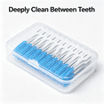 thumbnail image 6 of XIRQI 2026 New 160Pcs/Set Disposable Soft Silicone Toothpicks Double Ended Floss Interbrush Dental Stick Teeth Picks Clean Oral Care Tool, 6 of 6