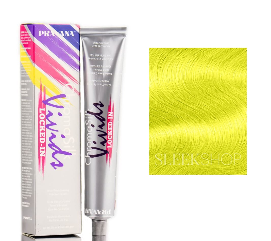 Pravana ChromaSilk, Hair Color Vivids Locked In ( Yellow)