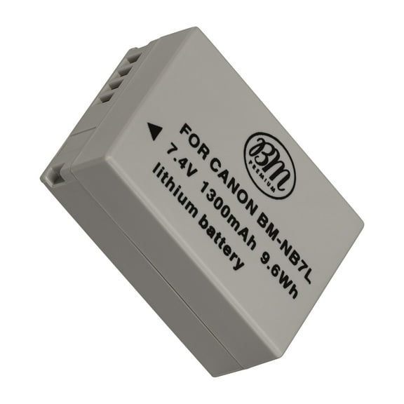BM Premium NB-7L Battery for Canon PowerShot G10, G11, G12, SX30 IS Digital Cameras