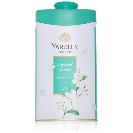 Jasmine Perfumed Talc, 250 g, Experience the intense scent of jasmine in this luxury talcum powder By
