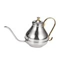thumbnail image 2 of Hervidor de café de acero inoxidable con cuello de cisne, duradero y estilo clásico plata, 2 of 9