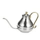 thumbnail image 2 of Tetera de goteo para café, tetera portátil para cocina, para exteriores e interiores. plata, 2 of 9