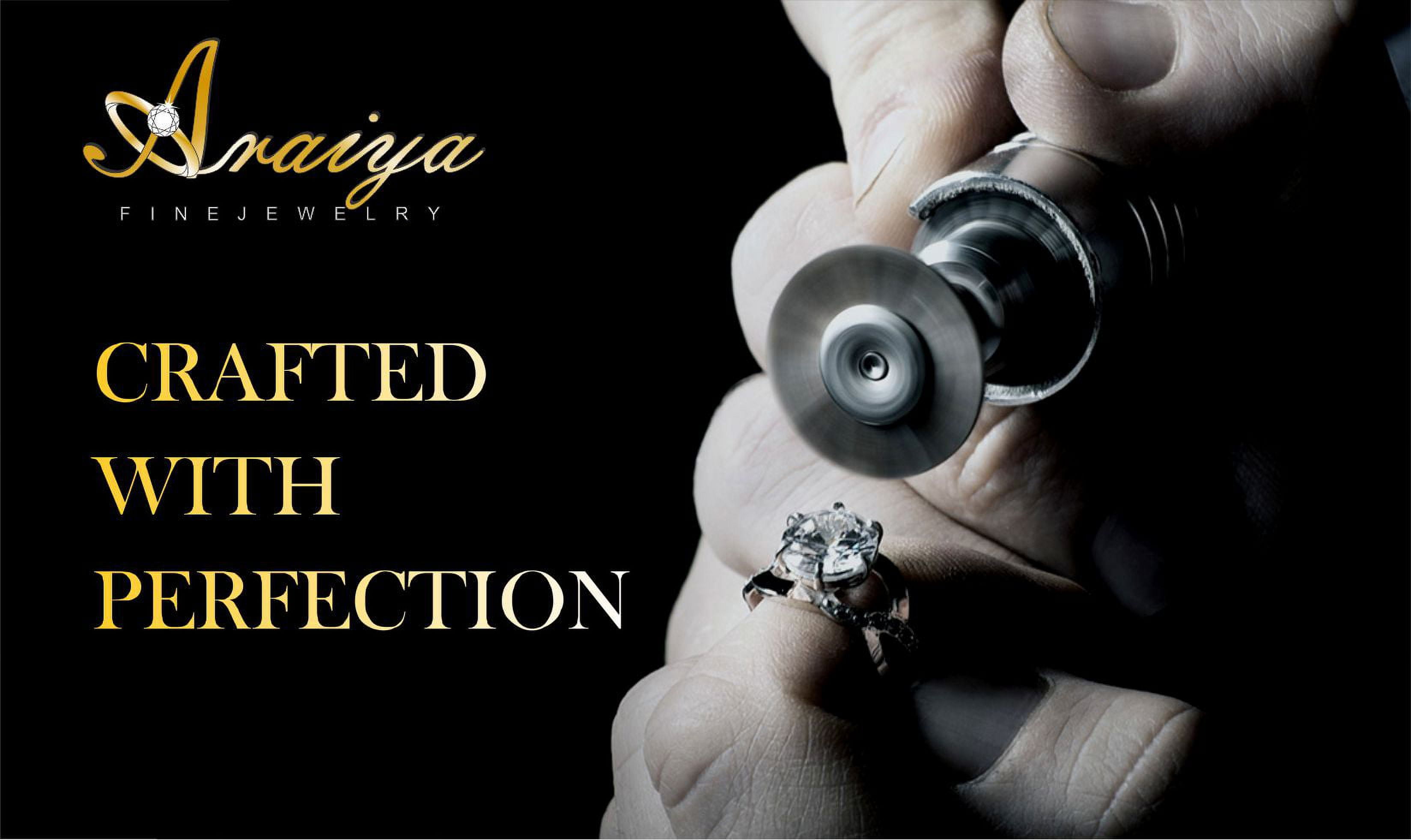 ARAIYA FINE JEWELRY 14K White Gold Diamond Stud Earrings (1/2 cttw, I2-I3 Clarity, I-J Color)