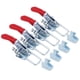 thumbnail image 1 of 4PCS Tipo de pestillo Toggle Clamps Set con sujetadores Herramienta de mano Metal Holding Capacidad 163kg / 360lbs GH-40323 Khall GY01201, 1 of 6