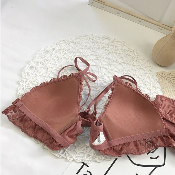 Sexy Lace Bras For Women Wireless Push Up Bra Comfort Underwear