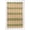 Green, variant on Handmade Wool Area Rug with Scalloped Edges, Modern Geometric Checkered Pattern, Soft Thick Carpet for Living Room Bedroom Kids Room, 5x8 ft, Gold