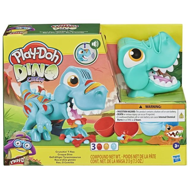Play-Doh Croque Dino, coffret de pâte à modeler