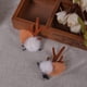 thumbnail image 3 of Pinzas para el pelo de asta de reno navideñas, horquillas con orejas de cuerno de ciervo, accesorios navideños para el cabello para niños y adultos, 3 of 5