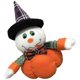 thumbnail image 1 of Decoración del hogar Halloween y Halloween Calabaza GNOME Muñeco de peluche Muñeco de peluche Demonio Bruja Juguete 1 pieza (Fantasma) oso de fresa  Electrónica, 1 of 5
