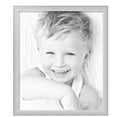 thumbnail image 2 of ArtToFrames 23" x 27" Metro Ice Silver Black Picture Frame, 23x27 inch Silver Wood Poster Frame (WOM-5247),  Pack, 2 of 7