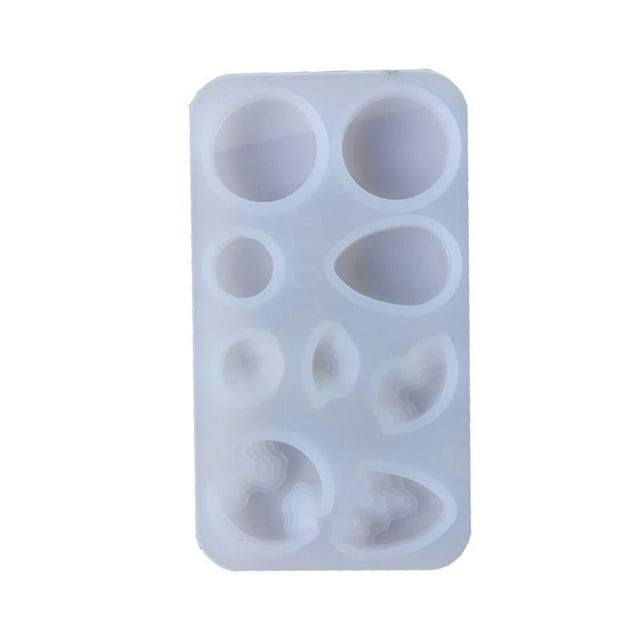 Techinal Crystal Epoxy Mold DIY Pendant Jewelry Crafts Making Silicone Mould UV Resin Molds