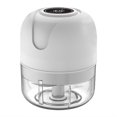 thumbnail image 1 of Mini Blender  Baby Food Blender  Electric Garlic Chopper  100/250ml Mini Food Chopper  Wireless Powerful Garlic Press Chopper for Garlic  Fruit  Onions  Meat  Salad, 1 of 5
