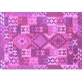 thumbnail image 1 of Ahgly Company Indoor Rectangle Southwestern Purple Country Area Rugs, 2' x 5', 1 of 4
