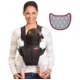 thumbnail image 1 of Swift Classic Carrier with Pocket - 2 Ways to Carry Black Carrier with Wonder Bib & Essentials Storage Front Pocket, Adjustable Back Strap, 1-Piece, 1 of 5