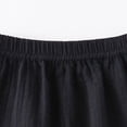 thumbnail image 5 of mgoYE Toddler Kids Baby Boy Girl Cotton Linen Elastic Basic Harem Long Pants Bloomers Casual Joggers 1-7T(Black,5-6 Years), 5 of 7
