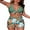 Green, variant on SHEWIN Women's Halter Bikini Set Swim Shorts 2 Piece Swimsuit Bathing Suit Summer Beachwear White L