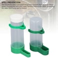 thumbnail image 4 of Alimentador de Jaula de Pájaros, Alimentador de 150 ml en Jaula de Aves Alimentador de Agua Multifunción 10 Coloque PlásTico Con Clips Para Parrorts, 4 of 7