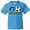 Pacific Blue, variant on Inktastic Go, Brazil- Soccer, Football Youth T-Shirt