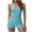 Sky Blue, variant on Efsteb Swimsuits for Women 2025 Two Piece Women's Swimsuit Tankini Set Solid Color Slim Bathing Suits Two Piece Swim Suit with High Waisted Short (Gray,S)