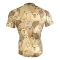 thumbnail image 4 of joogoo Doodle Capybara Pattern Men's Cycling Jerseys Mountain Bike Short Sleeve Tops 2XL, 4 of 7
