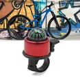 thumbnail image 2 of Unique Bargains Red Sport Bike Bicycle Bell Sound Compass 22mm Handlebar  Alarm Horn, 2 of 2