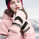 thumbnail image 4 of Waterproof Gloves Full Finger Gloves Touchscreen Ski Gloves Fleece Lined Glove, 4 of 5