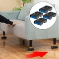 thumbnail image 4 of Moving pulley Furniture Moving Dolly Tools Washing Machine Mobile Pulley 4PCS, 4 of 4