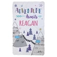 thumbnail image 2 of Adventure Awaits Pastel Fuzzy Blanket, 2 of 4