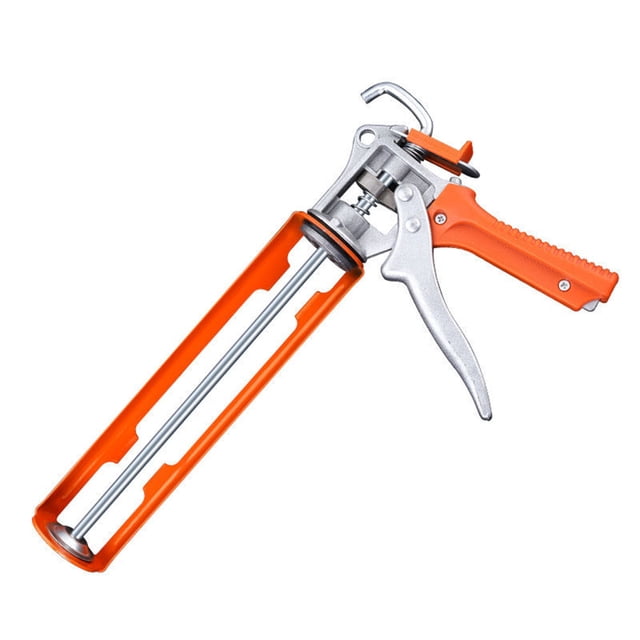 1 Pce Outil de Tir de Colle pour Verre de Maison Outil de Construction Tireur de Colle Orange