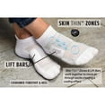 thumbnail image 2 of OS1st Unisex Thin Air Performance No Show Socks Grey OS1-3654G Blister, 2 of 4