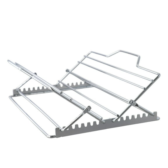 Stainless Steel Roasting Rack With Adjustable Grill For Ribs And Chicken