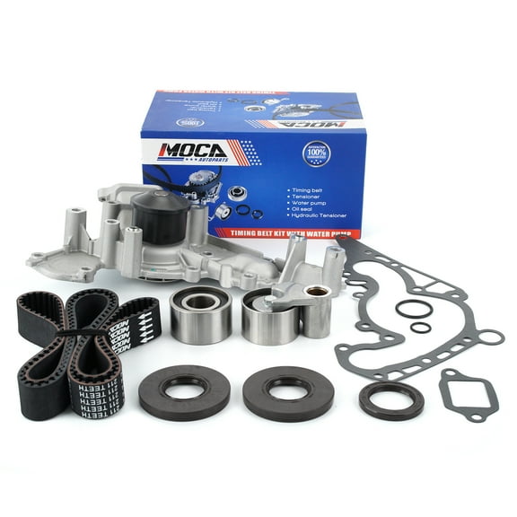 MOCA AUTOPARTS Timing Belt Kit with Water Pump Fit for 2001-2007 Lexus GS430 4.3L & 2000-2009 Toyota Tundra 4.7L