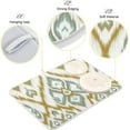 thumbnail image 4 of Ethic Ikat Bohemian Dish Drying Mat for Kitchen Counter, Ultra Absorbent Reversible Microfiber Dishes Drying Rack Pad Heat-resistant Mats , 16"x18", 4 of 7