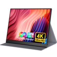 thumbnail image 1 of Yxk Monitor Portátil 4K 15.6"" 3840X2160 Uhd Usb-C Hdmi Laptop 100% Rgb Ips Pantalla Para Juegos De Computadora Hdr Altavoces De Viaje Y Cubierta Inteligente Para Computadora Portátil Xbox Ps5 Switch, 1 of 5